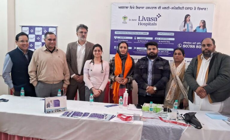 लिवासा हॉस्पिटल्स के निदेशक और सीईओ डॉ. पवन कुमार द्वारा अजनाला में साप्ताहिक मल्टी-स्पेशलिटी ओपीडी का हुआ आगाज़- रिपोर्ट सहगल सुशील