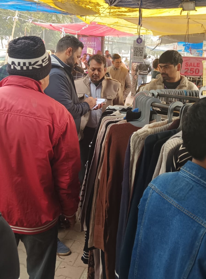 चंडीगढ़ मे MC ने अवैध विक्रेताओं के खिलाफ शहर भर में कार्रवाई तेज़ की