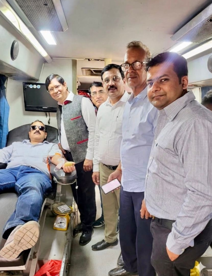 सुखना झील, चंडीगढ़ में रक्तदान शिविर का सफल आयोजन -कार्य में लग भग 80 यूनिट्स रक्तदान हुआ