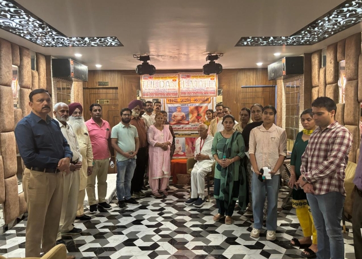 खरड़ में पी-3वाई शिविर आयोजित, साधना से स्वास्थ्य का संदेश