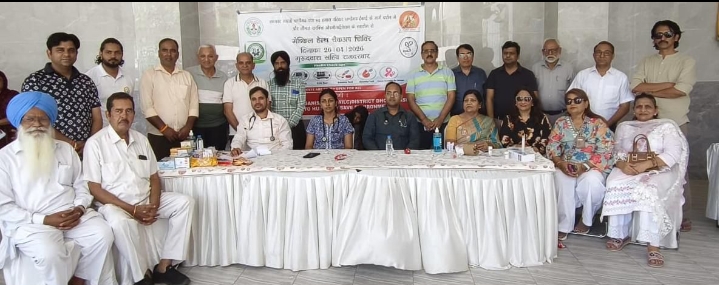 चंडीगढ़ में निःशुल्क स्वास्थ्य जांच शिविर आयोजित